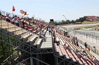 Tribuna E, GP Barcelona <br/> Circuit de Catalunya